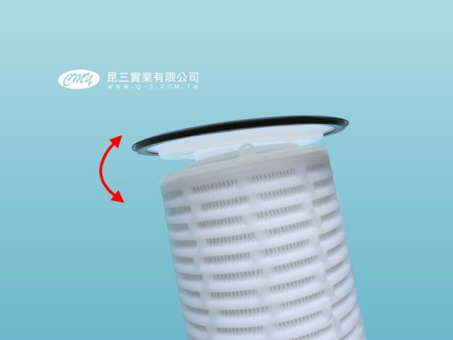 接口可調PTFE-絕對式摺疊工業濾心